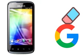 How to delete the Google account in Celkon A97