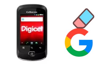 How to delete the Google account in Cellacom T701