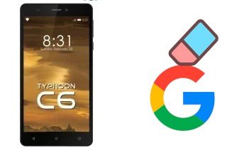 How to delete the Google account in Cloud Mobile Typhoon C6