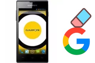 How to delete the Google account in CloudFone Excite 401DX Plus