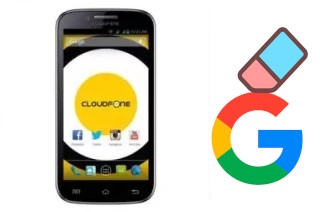 How to delete the Google account in CloudFone Excite 450D