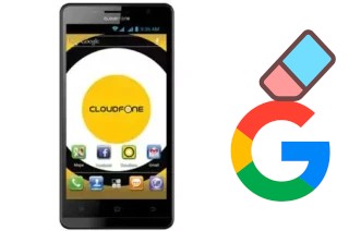 How to delete the Google account in CloudFone Excite 500Q