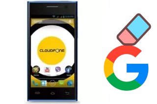 How to delete the Google account in CloudFone Geo 400Q Plus