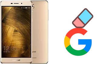 How to delete the Google account in Coolpad Modena 2