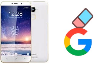 How to delete the Google account in Coolpad Note 3 Lite