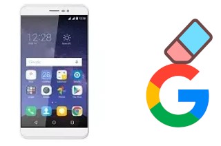 How to delete the Google account in Coolpad Roar Plus