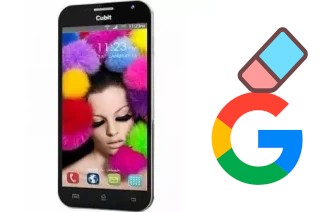 How to delete the Google account in Cubit Glam1