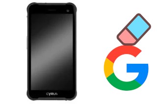 How to delete the Google account in Cyrus CS22