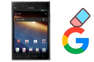 How to delete the Google account in DoCoMo L-06D