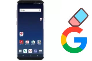 How to delete the Google account in DoCoMo SC-03J