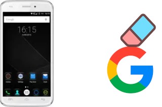 How to delete the Google account in Doogee DG320