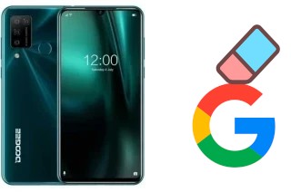 How to delete the Google account in Doogee N20 Pro