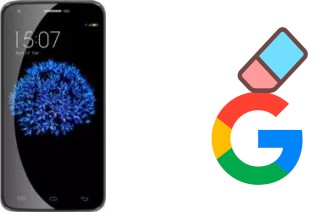 How to delete the Google account in Doogee Valencia 2 Y100 Pro