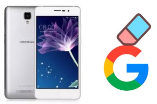 How to delete the Google account in Doogee X10