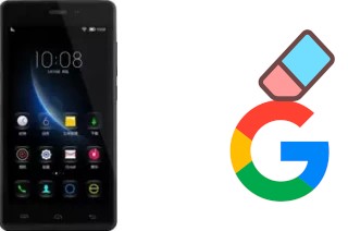 How to delete the Google account in Doogee X5 Pro