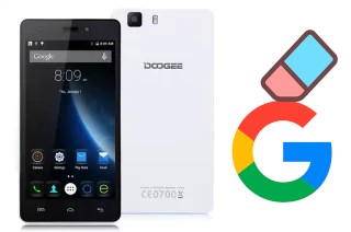 How to delete the Google account in Doogee X5