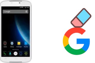 How to delete the Google account in Doogee X6 Pro