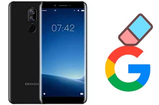 How to delete the Google account in Doogee X60L