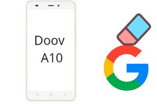 How to delete the Google account in Doov A10