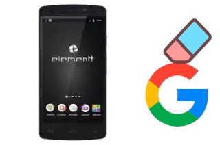 How to delete the Google account in Element ES-A771