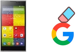 How to delete the Google account in Elephone P10c