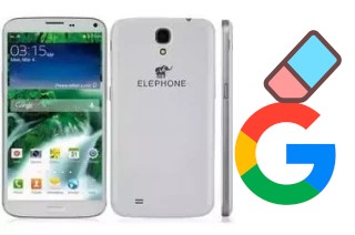 How to delete the Google account in Elephone P6