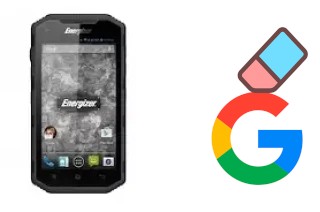 How to delete the Google account in Energizer Energy 500