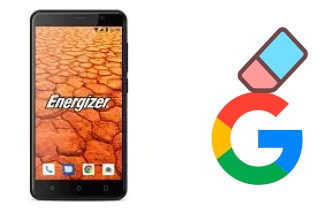 How to delete the Google account in Energizer Energy E500