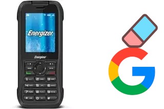 How to delete the Google account in Energizer Hardcase H240S