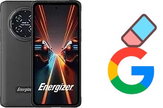 How to delete the Google account in Energizer H67G