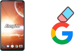 How to delete the Google account in Energizer Power Max P18K Pop