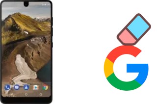 How to delete the Google account in Essential PH-1