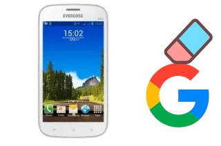 How to delete the Google account in Evercoss A5S