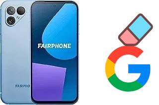 How to delete the Google account in Fairphone 5