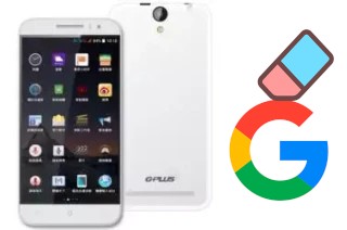 How to delete the Google account in G-Plus Gplus M55