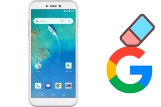 How to delete the Google account in General Mobile GM8 Go