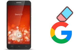 How to delete the Google account in Gigabyte GSmart Sierra S1