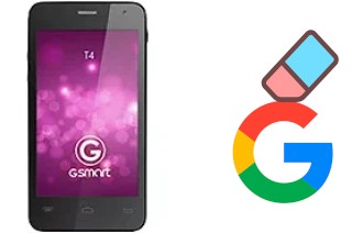 How to delete the Google account in Gigabyte GSmart T4