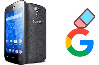 How to delete the Google account in Gigabyte GSmart Essence 4