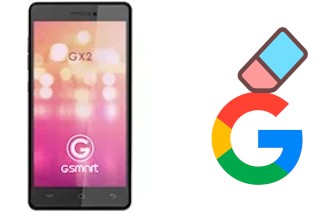 How to delete the Google account in Gigabyte GSmart GX2