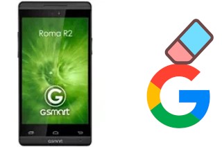 How to delete the Google account in Gigabyte GSmart Roma R2