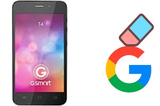 How to delete the Google account in Gigabyte GSmart T4 (Lite Edition)