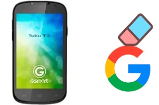 How to delete the Google account in Gigabyte GSmart Tuku T2