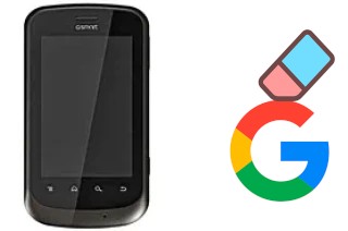 How to delete the Google account in Gigabyte GSmart G1342 Houston