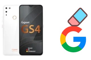 How to delete the Google account in Gigaset GS4