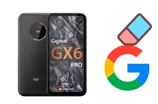 How to delete the Google account in Gigaset GX6 PRO