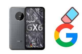 How to delete the Google account in Gigaset GX6