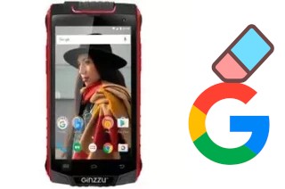 How to delete the Google account in Ginzzu RS8501