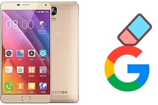 How to delete the Google account in Gionee Marathon M5 Plus