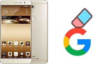 How to delete the Google account in Gionee M6 Plus